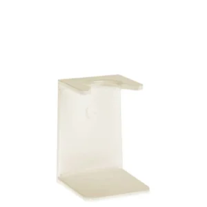 Kwast standaard crème wit plastic