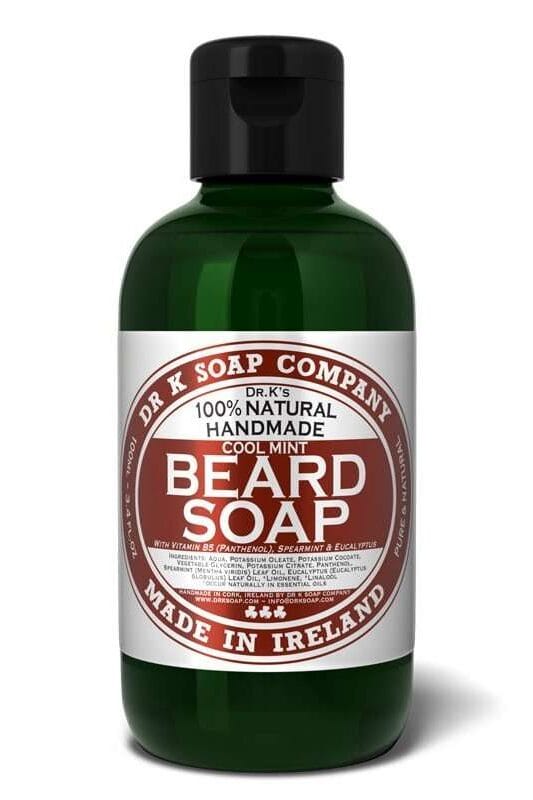 Dr K Beard soap cool mint
